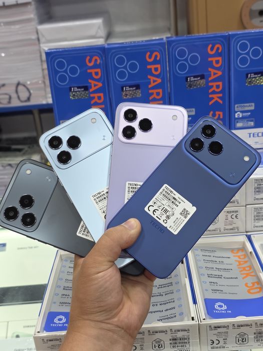 TECNO SPARK 50  (2026) New Super Skidka+Garantiya+Dastavka