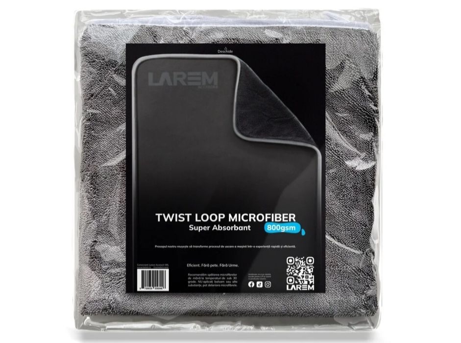 Prosop microfibra Twisted Loop 800 GSM
