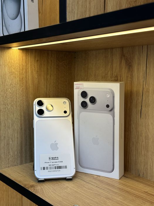 iphone 17 pro max 512gb   silver   |    Sapa smartphone