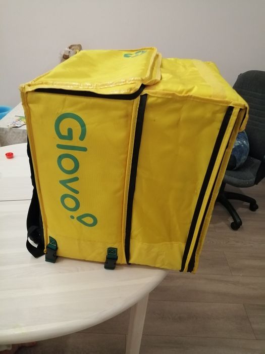Glovo термосумка для доставки горячей еды