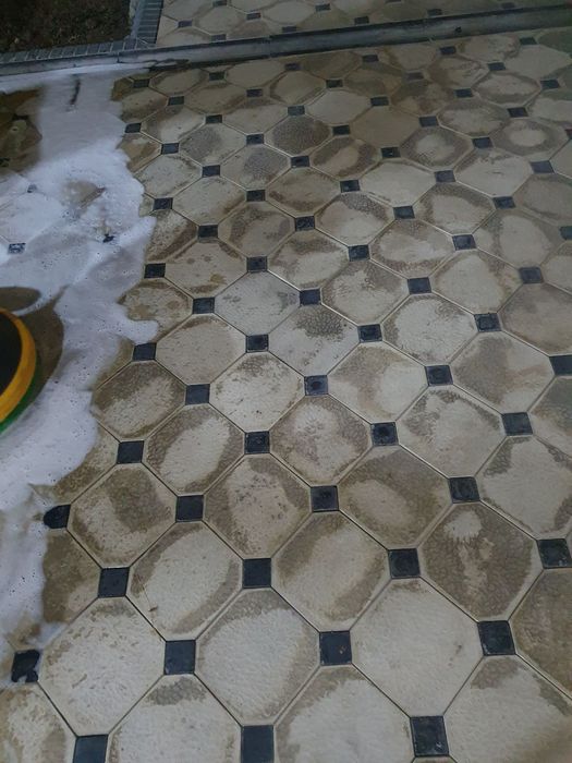 Чистка брусчатки,кафеля и ковров