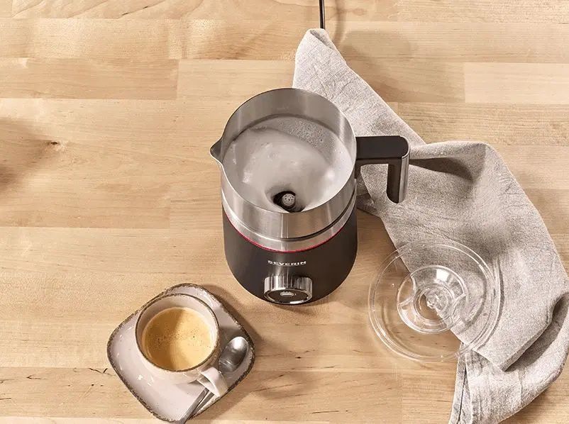 Разпенител за мляко индукционен  Severin Spuma 700 Plus,13пр.Led,500W