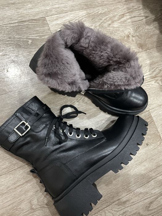 Новая фирма Magza 37 рр натуральная кожа и мех