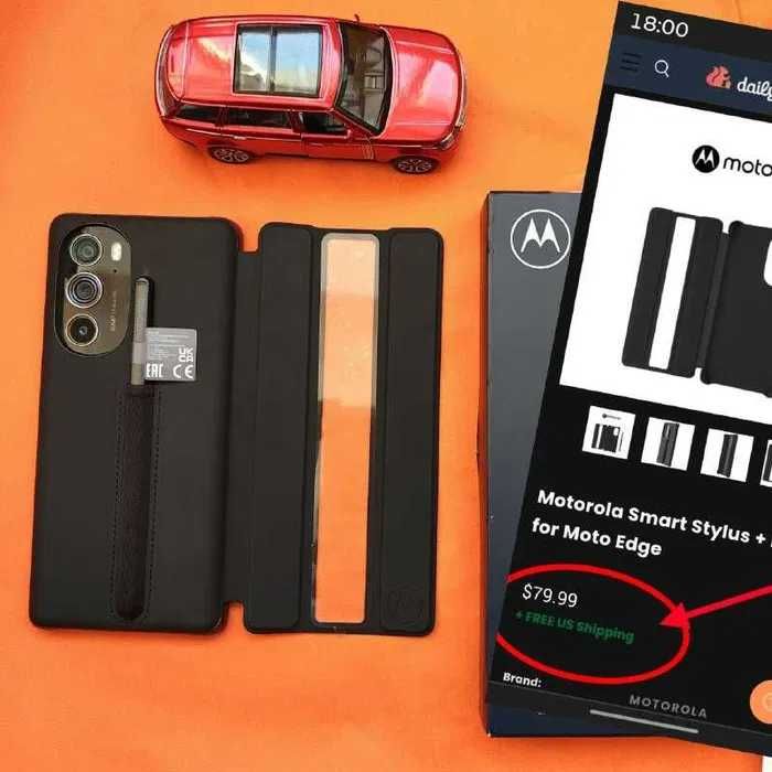 Американский смартфон MOTOROLA EDGE Plus+ МЕГА ЧЕХОЛ за 14O$ + СТИЛУС!