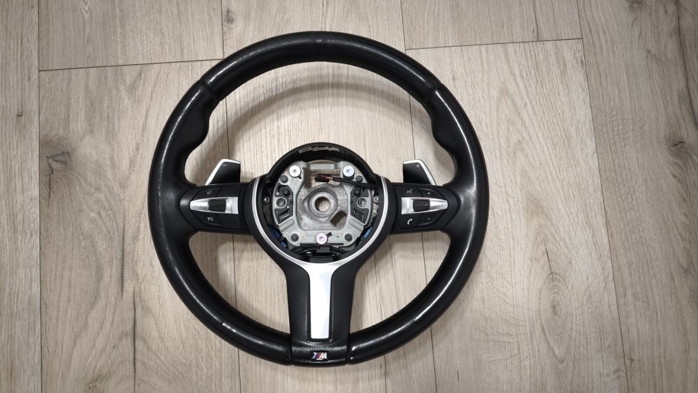 Volan M original cu padele Bmw F30 F31