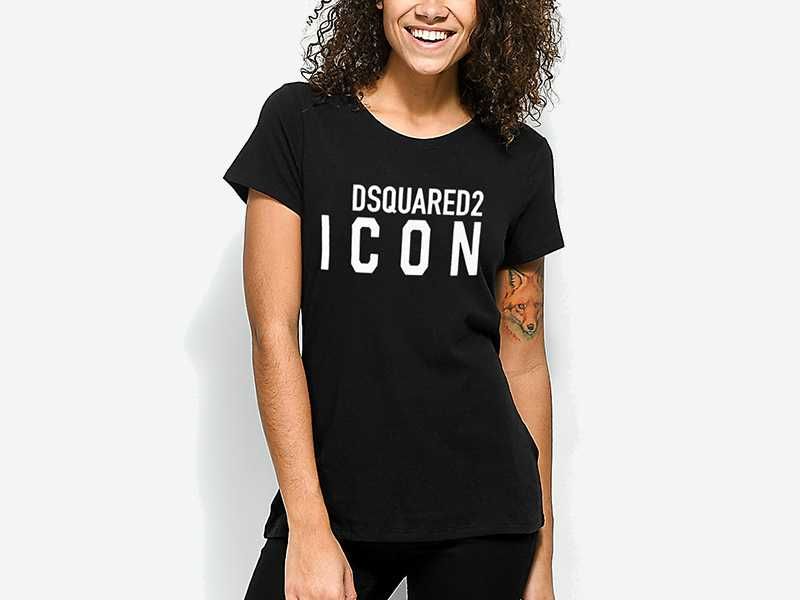 Тениски DSQUARED2 Icon Принт Модели и размери