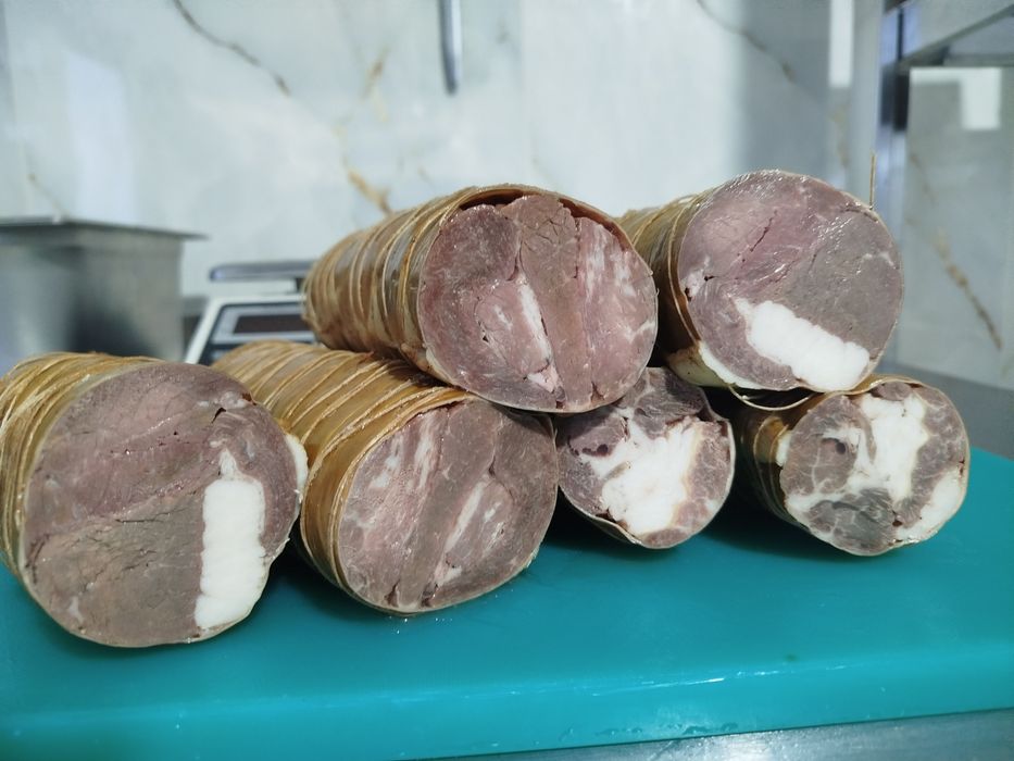 Копченное мясо .Ысталған ет