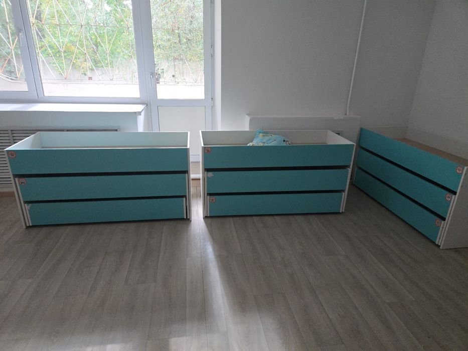 Продам новые детские кровати и детские шкафы