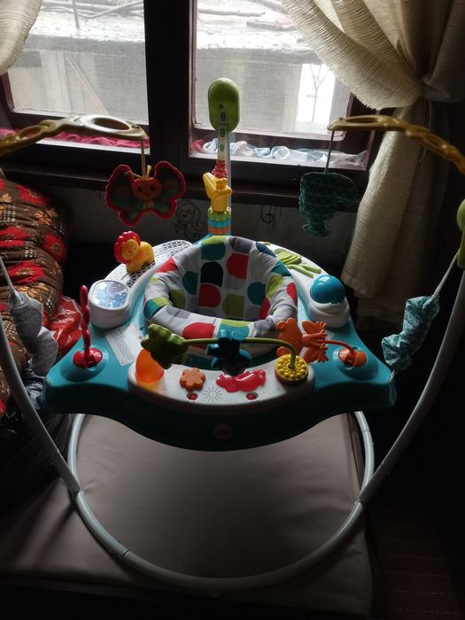 Въртележка за кошара, децко бънджи