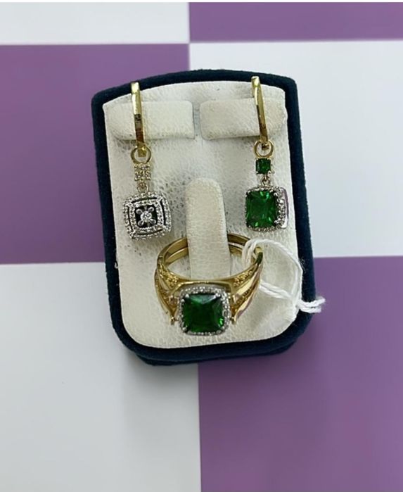 Таза алтын брилианттар