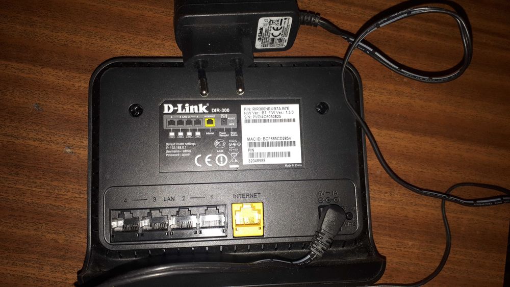 Wi-Fi роутер D-Link DIR-300