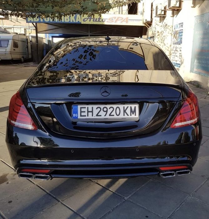 S63AMG пакет W222 S65 Mercedes предна задна броня дифузьор накрайници