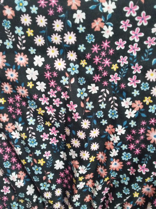 Детска цветна рокличка, ръст 128, 100% памук