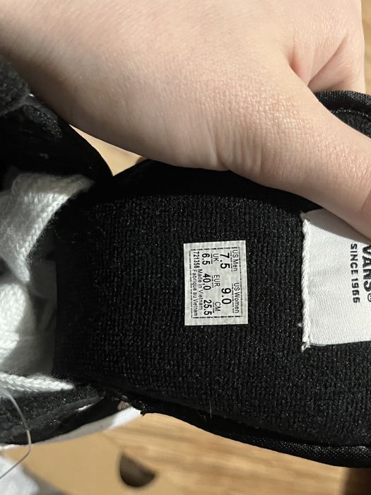 Вансы дутые. Vans 40 размера