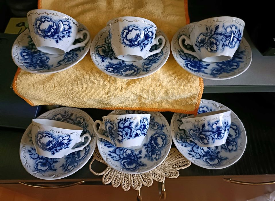 SERVICI CAFEA COBALT Portelan romaneac