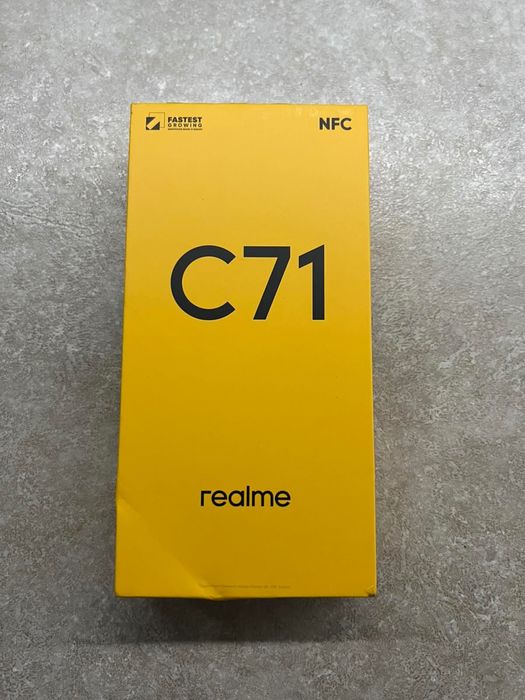Мобилен телефон Realme C71, 8GB RAM, 256GB
