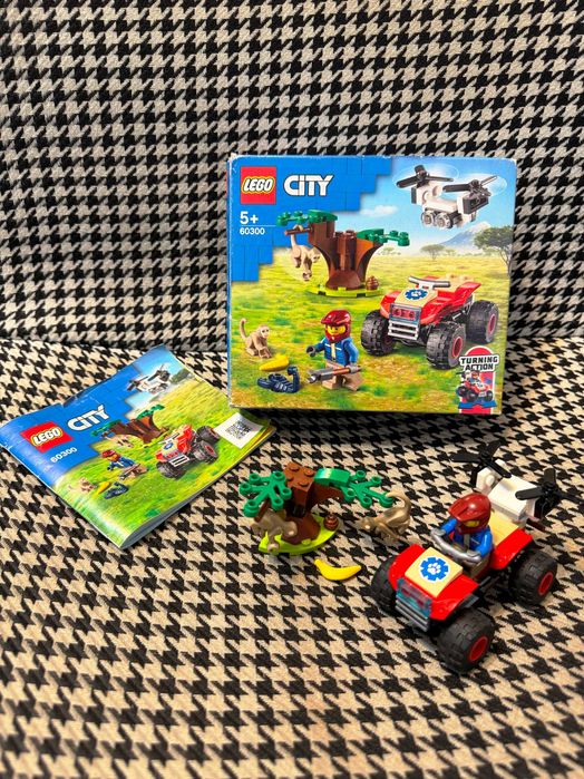 LEGO City ATV 60300 Quad de salvare a faunei sălbatice