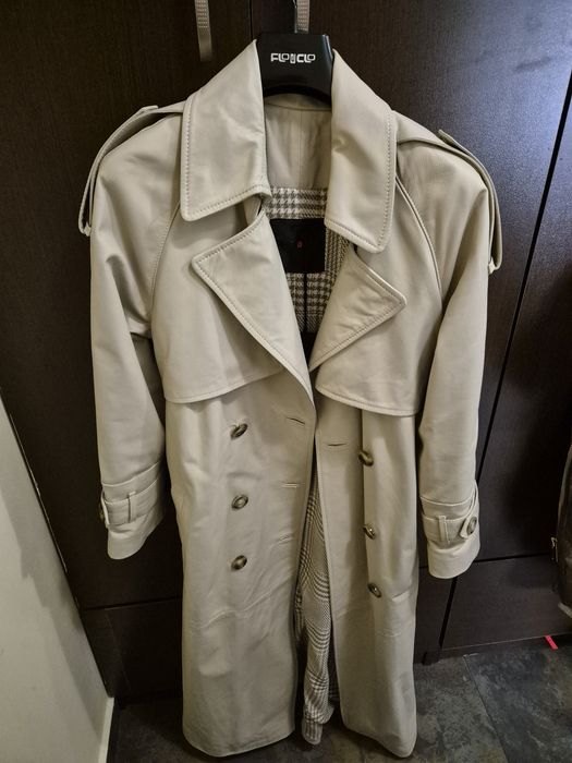 Палто от естествена кожа