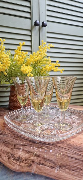 Рюмочки цветное стекло СССР