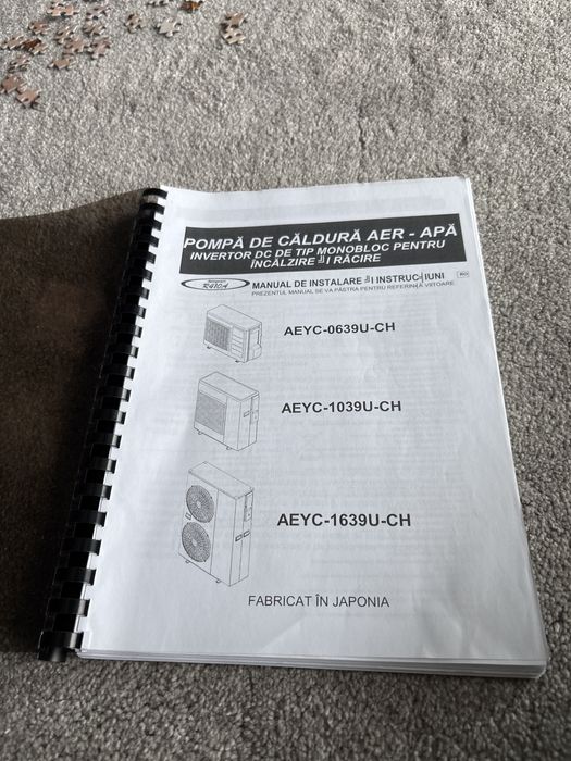 Pompa de caldura 16kw