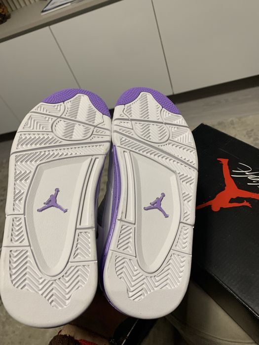Jordan 4 Retro Purple Oreo