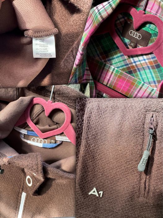 Audi jacheta lana si camasa bumbac