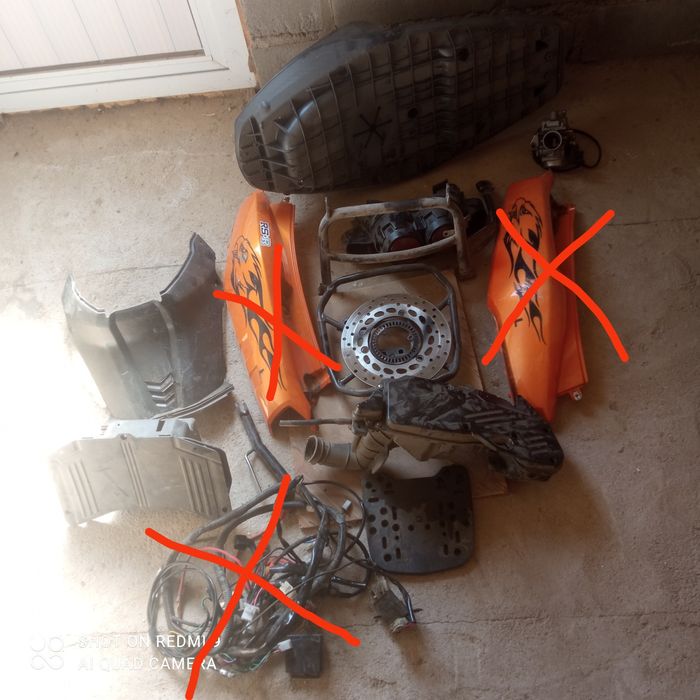 Скутер пластикларибор