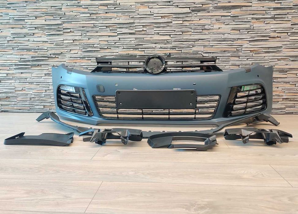Bara Fata VW Golf 6 R20 Design cu DRL LED cu senzori de parcare PDC
