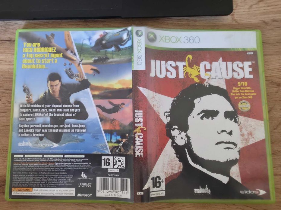 Just Cause за Xbox 360 | Книжка | Тествана и работи отлично