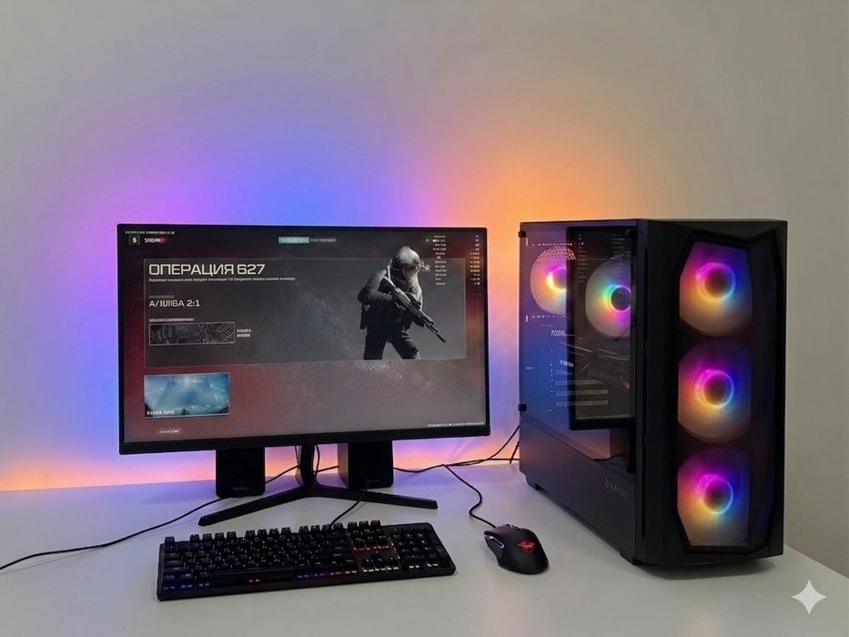 i5 12400F, RTX 4060 Gaming kompyuter