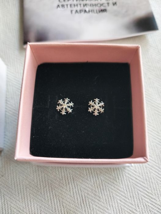 Сребърни обеци Pandora