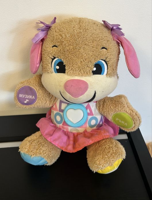 Интерактивно куче fisher price , кула, музикална играчка
