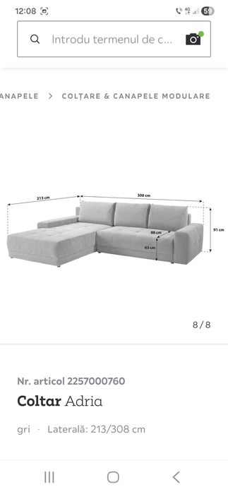 De vânzare coltar extensibil