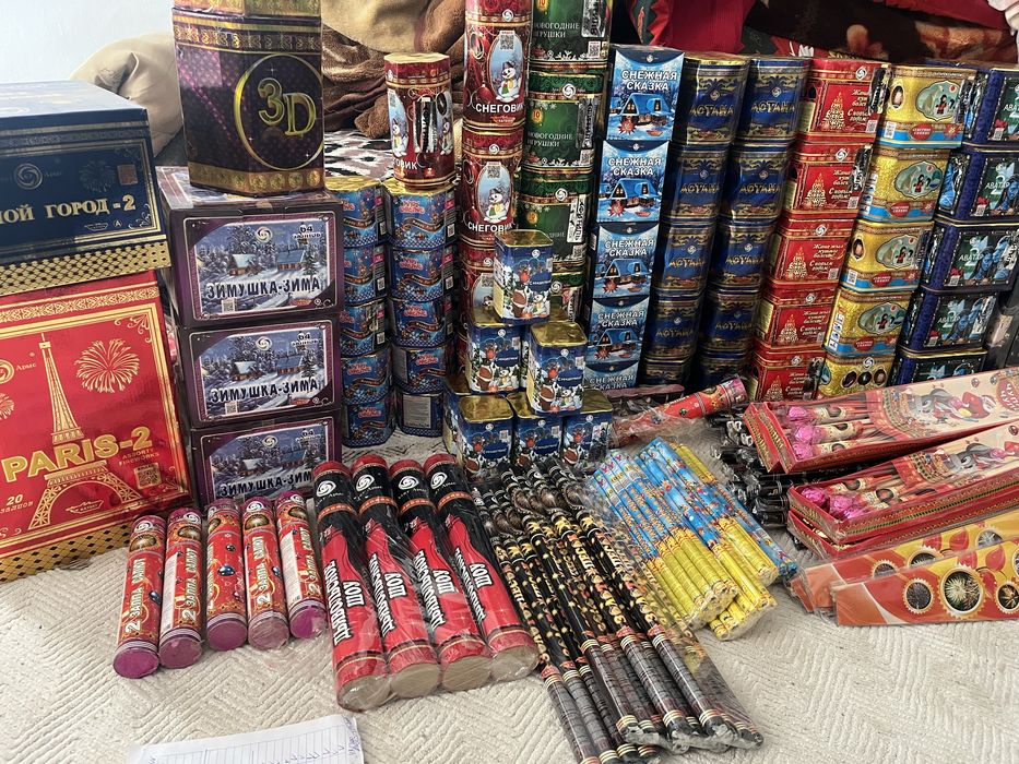 Салюты, фейерверкы, петарды