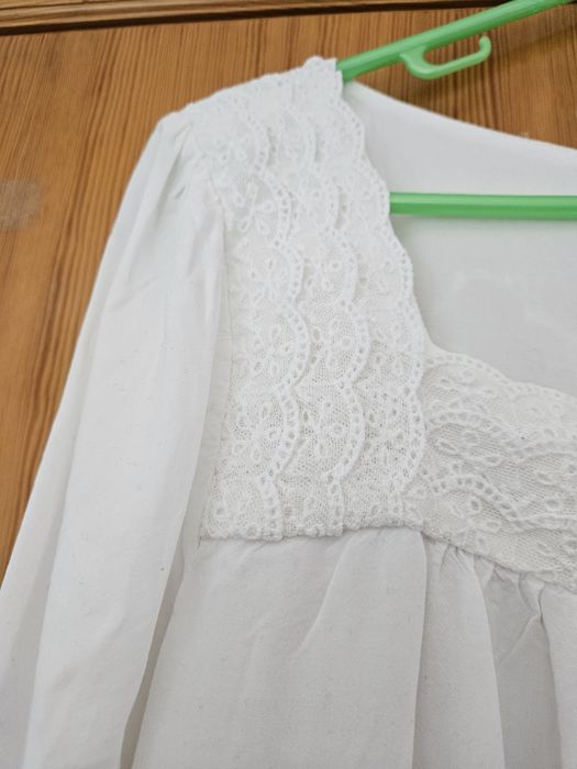 Бяла дамска блуза Kensol