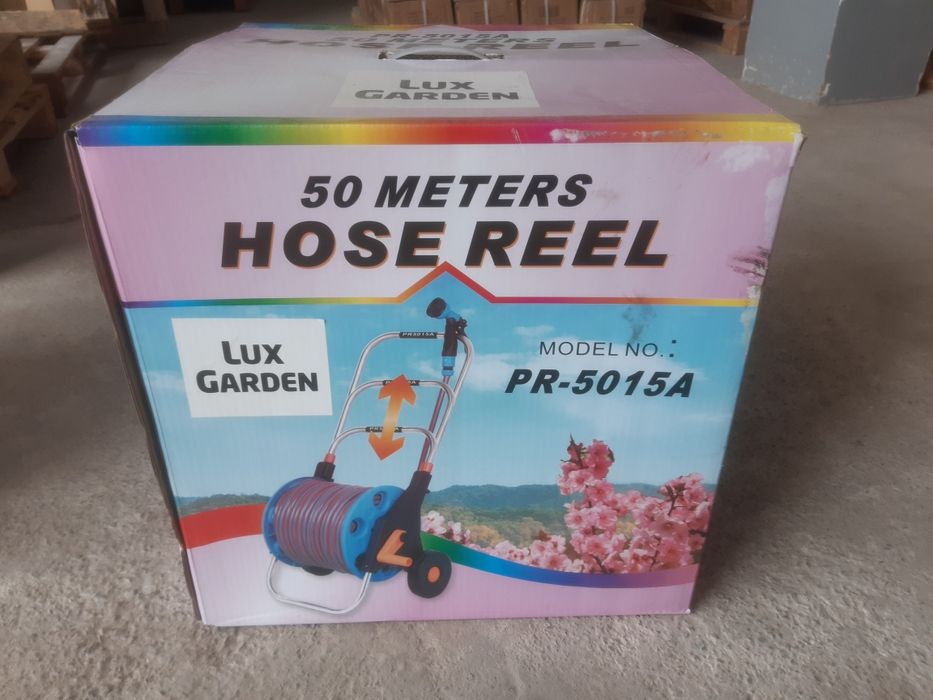 Шланг для полива с котушкой 50 м с комплектом