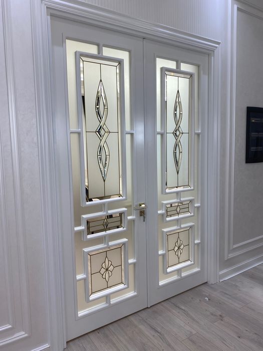 Vitraj oynalar. Uyingizni ko’rkiga kork qoshuvchi MDF, Akfa uchun