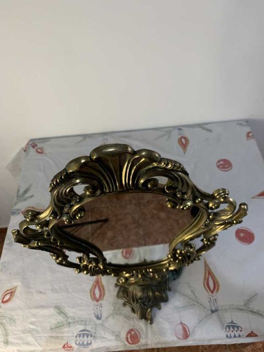 Oglinda vintage din bronz