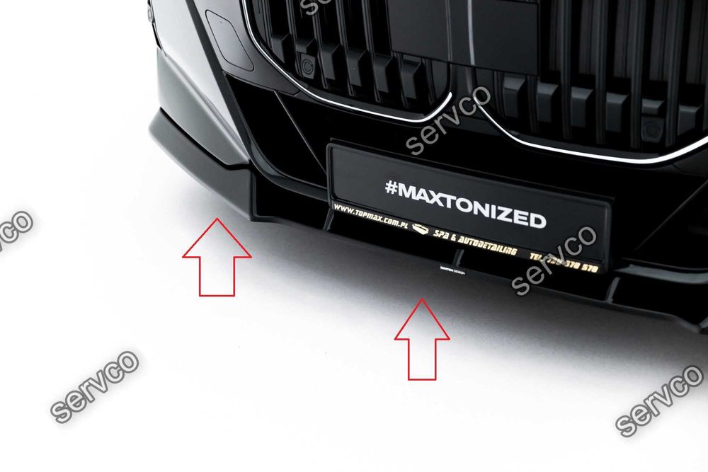 Pachet Set Splitter Exterior Prelungiri Body kit tuning Bmw Seria 7 G70 740d / 740i M-Pack 2022- v17 - Maxton Design