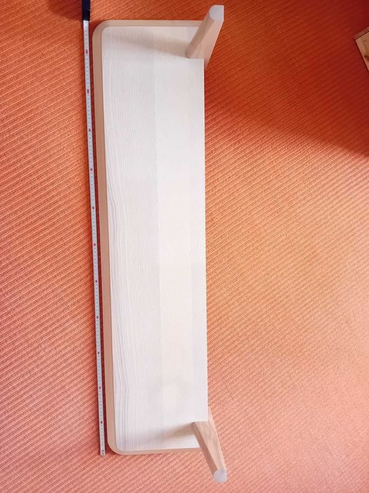 Polite IKEA Lisabo - furnir frasin - 2 bucati