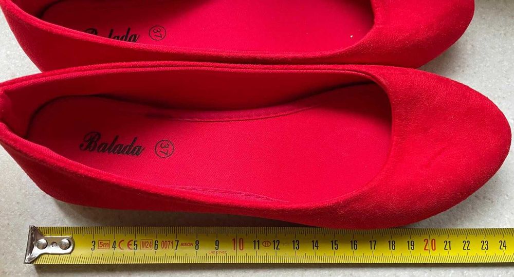 Balerini dama imitatie piele intoarsa nr.37