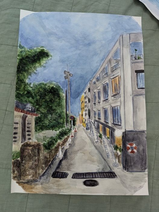 Акварельные работы