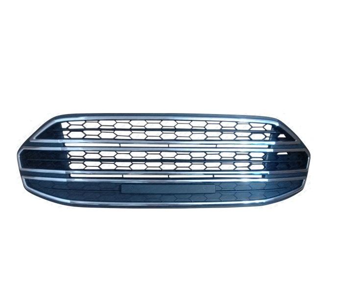 Grila bara fata Ford Ecosport, 12.2013-10.2017, Centrala, cromat/negru