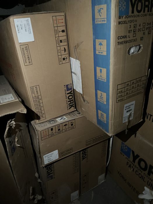 Фанкойл York новые