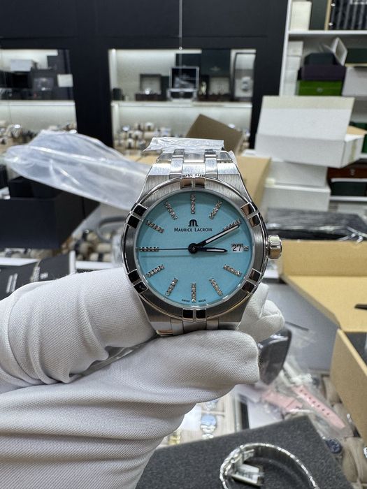 Женские Часы Maurice Lacroix Aikon Automatic С бриллиантами