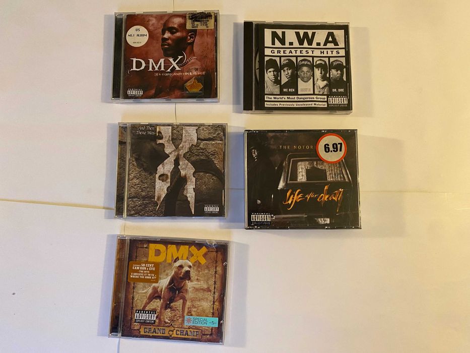 Оригинални Албуми CD на DMX N.W.A.  The Notorious B.I.G Biggie