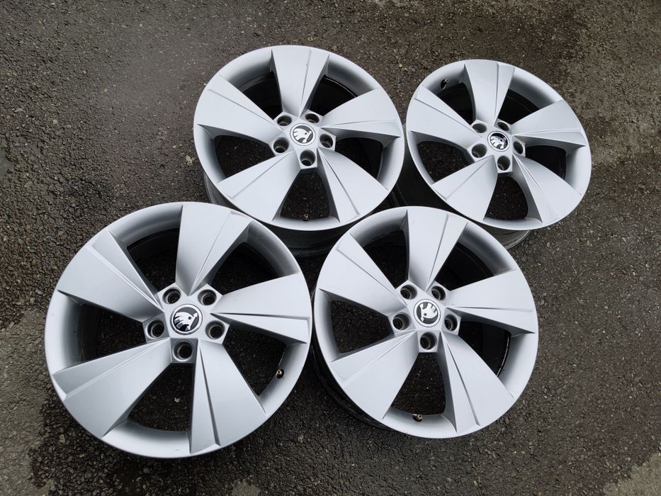17" оригинални алуминиеви джанти за Skoda Octavia...