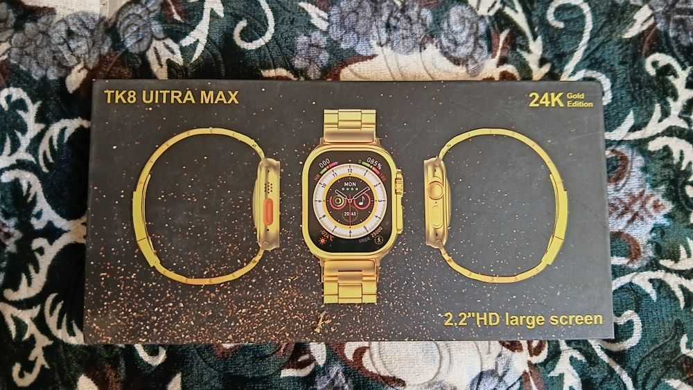 TK8 ULTRA MAX smart soat 1 oy garaniya