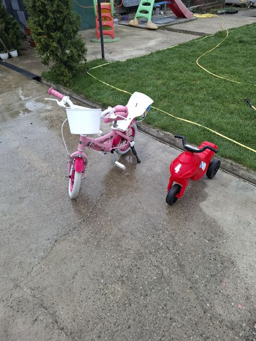 Bicicleta fete 14inc,Trotineta,Tricicleta fără pedale