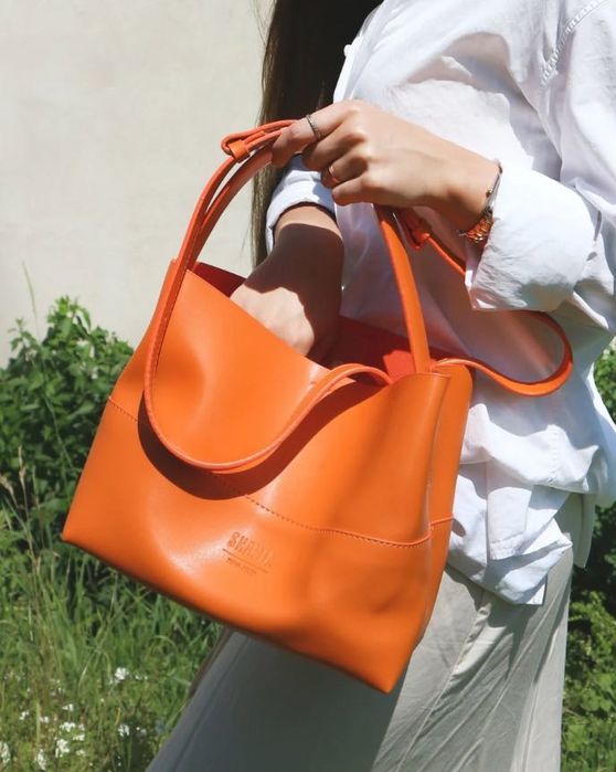 Бутикова чанта от веган кожа